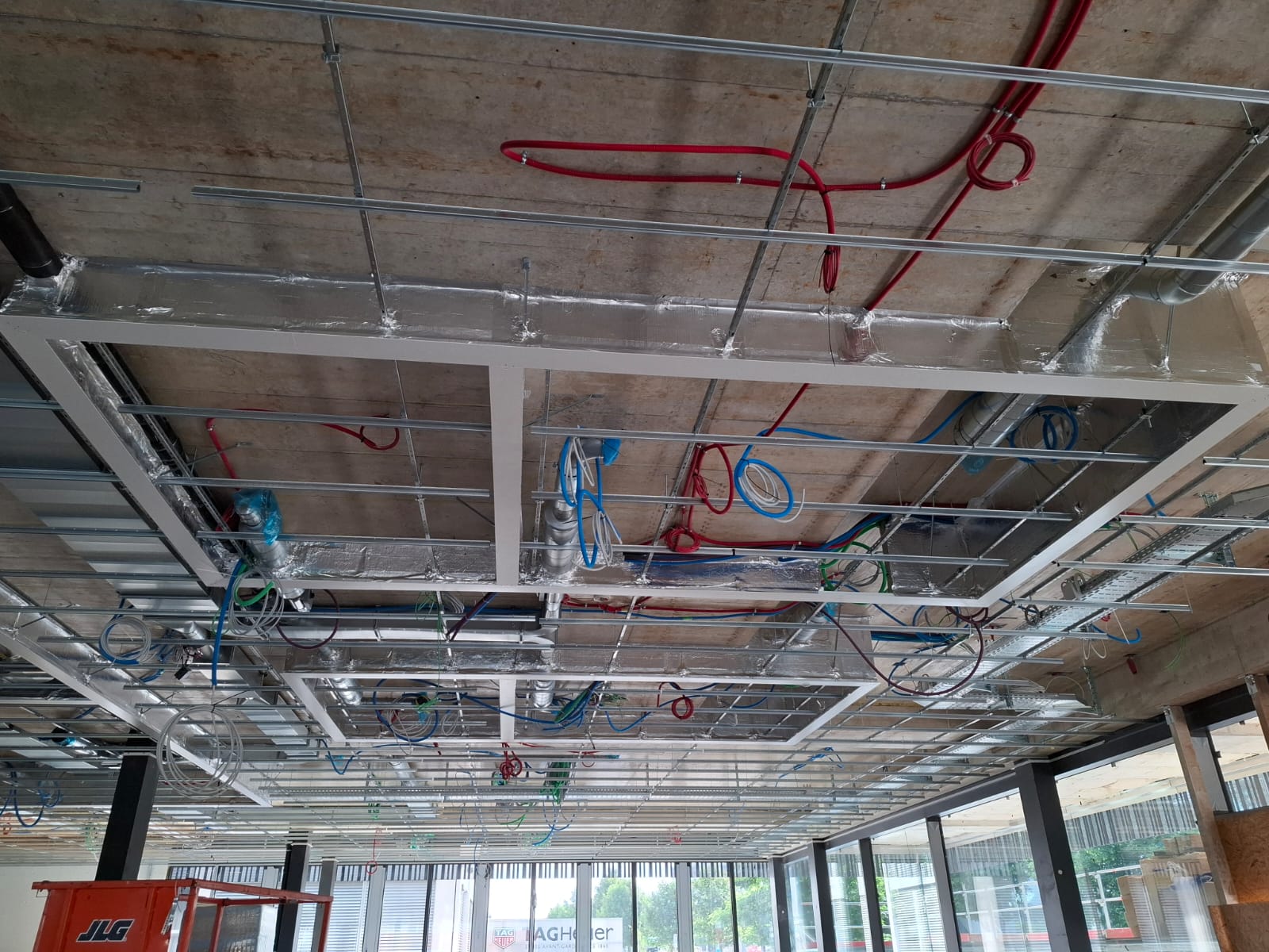 Grand espace plafond